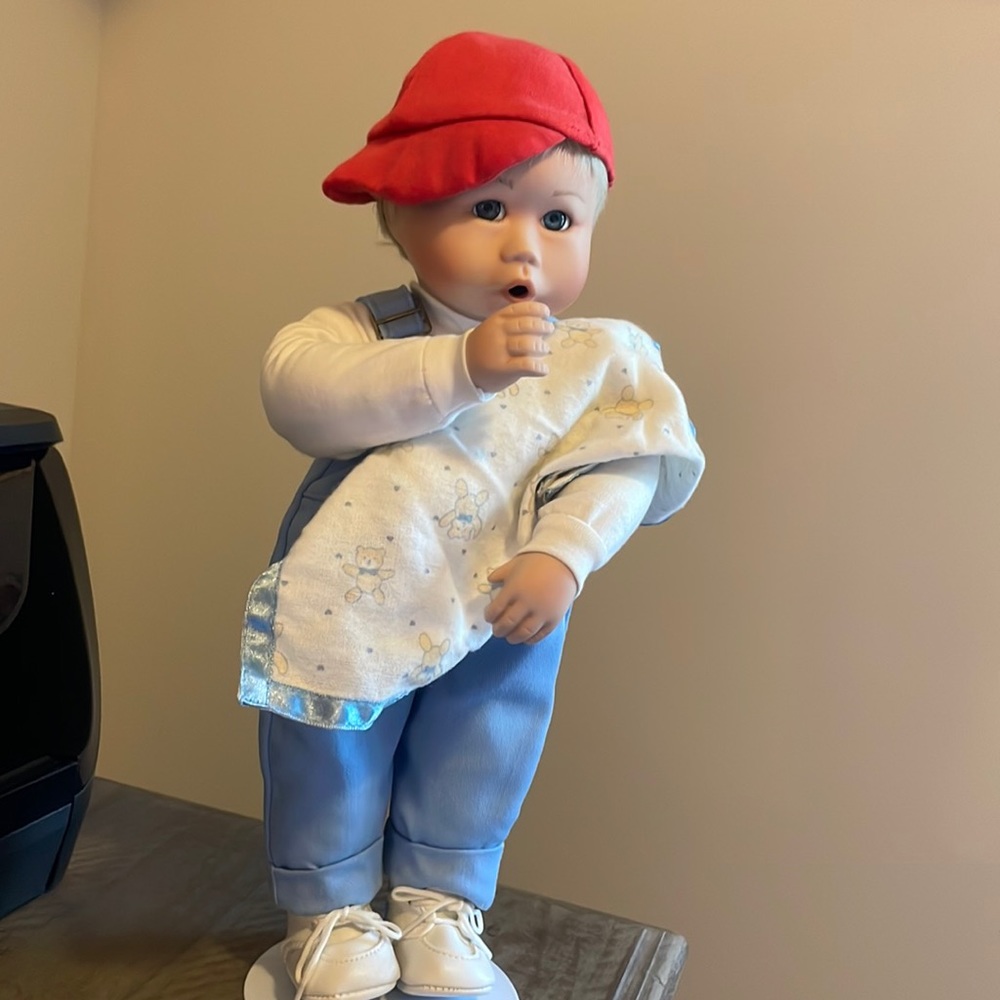 Porcelain boy doll